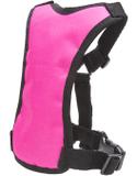 Coleira Peitoral Guia Tubline Pet Walk Rosa Tamanho G