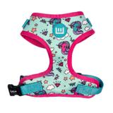 Coleira Peitoral Magic Cachorro Guia Personalizada PP Colorida - Wewe