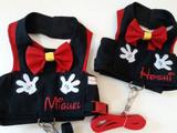 Coleira peitoral mickey- personalizada - Fs