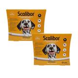 Coleira Scalibor Antipulgas Cães Grande Porte 65cm KIT 2 unid MSD