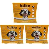 Coleira Scalibor Antipulgas Cães Grande Porte 65cm KIT 3 unid MSD