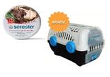 Coleira Seresto Cães acima de 8kg - Combo 2 coleira GRÁTIS CAIXA DE TRANSPORTE - Bayer