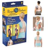 Colete corretor postural magnetico cinta para postura unissex - Faça resolva