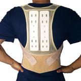 Colete Para Corrigir Postura Bege Elástico - Corretor postural