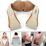 Colete Shiatsu Massageador Pescoço Neck Bivolt Infravermelho - Megafun