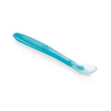 Colher 100 Silicone 1pça Azul - Multikids