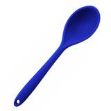 Colher de silicone azul / niazitex