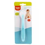 Colher de Silicone Baby Azul - Buba