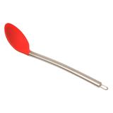 Colher de Silicone Cabo em INOX ART Vermelho - Art house