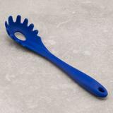 Colher De Silicone Espaguete Azul - Silicook