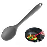 Colher de Silicone Prática 27cm Resistente Altas Temperaturas - Facibom