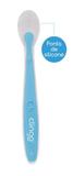 Colher De Silicone Premium Azul Clingo