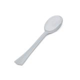 Colher de Sobremesa Decorado Descartável Premium 13cm 10 unidades Silverplastic - Festabox