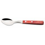 Colher de Sobremesa Inox Polywood Tramontina 21106470 Marrom Avermelhado