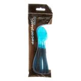 Colher Descartável de Luxo Color Blue Decorplastic com 8 un.