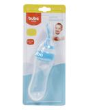 Colher Dosadora Papinha De Silicone Para Bebês AZUL - BUBA