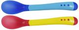 Colher infantil termossensivel colors 13,5cmkit com 2 peças - Western