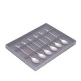 Colher para Café Lyor de Zamac Silver Plated Pineapple 6PÇS 28737