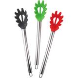 Colher para Espaguete Silicone com Cabo Inox CChef Sortida - Casa do chef