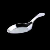 Colher para Finger Food Prata Descartável de Luxo 24 unidades Silverplastic - Festabox
