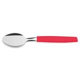 Colher para Sobremesa Inox e Cabo em Polipropileno Vermelho - Tramontina