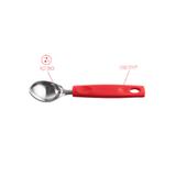 Colher para Sorvete Asti 22,5 cm Vermelha - Brinox