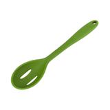 Colher Perfurada Silicone 27cm Verde - Oiadecor