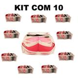 Colmeia organizadora sutiã 6 nichos gaveta - Kit 10 peças - Meu tio que fez