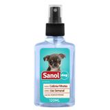 Colônia Sanol Dog Para Cães E Gatos Filhotes Machos 120ml
