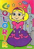 Colorir - Garotas: Col. Olhos mágicos - Girassol