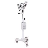 Colposcópio Binocular Aumento Fixo 16X Iluminação de Led - 3 Rodízios - Terceira Ocular - Câmera de Vídeo - PE7000 FRDC - Medpej