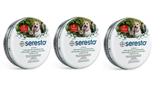 Combo 3 Coleiras Anti Pulgas Seresto Bayer Para Até 8 Kg