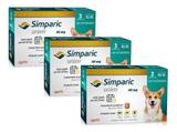 Combo 3 Simparic 40 Mg 10 A 20 Kg 9 Comprimidos - Zoetis