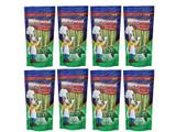 Combo 8 Unidades Petisco Para Cachorro Ossinho Palito Sabor Menta Deliciosso 100g - Xisdog