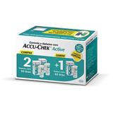 Combo ACCU-CHEK Active Compre 2 Leve 3 C/50unid.Cada