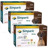 Combo Anti Pulga Simparic 120 Mg 40,1 A 60 Kg 9 Comprimidos - Zoetis