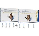 combo Anti Pulgas Revolution Gato 45 Mg 2,6 A 7,5 Kg com 8 Pipetas - Zoetis