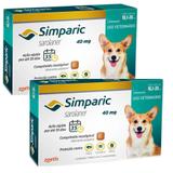 Combo Anti Pulgas Simparic 40 Mg 10, A 20 Kg 6 Comprimidos - Zoetis