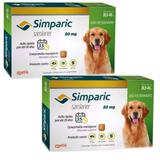 Combo Anti Pulgas Simparic 80 mg 20,1 A 40 Kg 6 Comprimidos - Zoetis