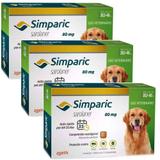Combo Anti Pulgas Simparic 80 mg 20,1 A 40 Kg 9 Comprimidos - Zoetis
