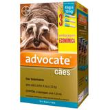 Combo Antiparasitário Advocate Para Cães de 4 a 10kg com 3 Pipetas (1,0 ml) - Bayer