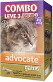 Combo Antipulgas Advocate Gatos (0,8ML) 4 a 8KG - Bayer
