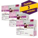 Combo Antipulgas Comfortis Elanco para Cães de 2,3 a 4,5kg 3 unidades