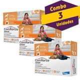 COMBO Antipulgas Comfortis spinosad 270mg combo com 3 unidades - Elanco