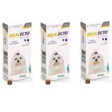 Combo Bravecto Antipulgas E Carrapatos Para Cães De 2 - 4,5kg - 3 unidades - Msd