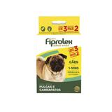 Combo Fiprolex Cães até 10kg Anti-pulgas e Carrapatos (LEVE 3 pague 2) Ceva