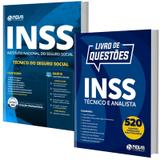 Combo INSS 2019 - Apostila Técnico do Seguro Social + Livro Questões Comentadas - Editora Nova - Nova concursos