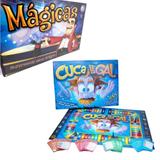 Combo - Jogo Cuca Legal 600 Perguntas + Jogo Mágicas c/ Acessórios - Pais e filhos