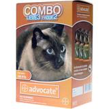 Combo Leve 3 Pague 2 - Advocate Gatos Ate 4 Kg (0,4ml) - Bayer