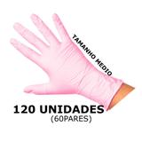 Combo luvas nitrilicas para procedimento m 120un santa clara